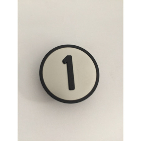 PASTILLE FINE KSS FOND GRIS SYM NOIR 1