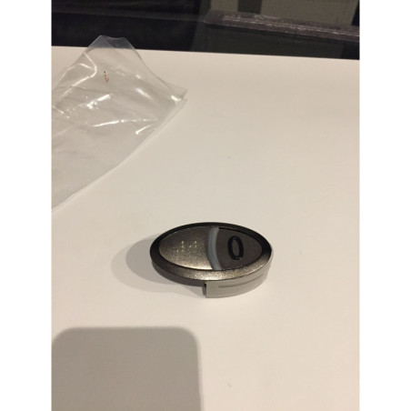 ENS. BOUTON D'APPEL CABINE "0" + BRAILLE OR02