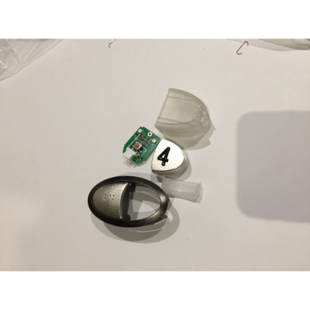 ENS. BOUTON D'APPEL CABINE "4" + BRAILLE OR02
