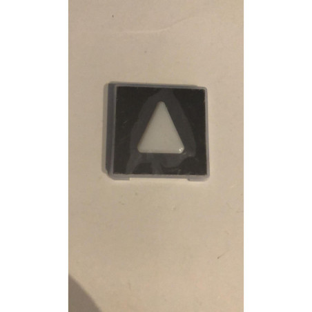 PRESSEL,SQUARE BRUSHED SYM ARROW UP KM857810G091 Kone