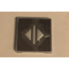 PRESSEL,SQUARE BRUSHED SYM OPENING DOORS KM857810G081 Kone