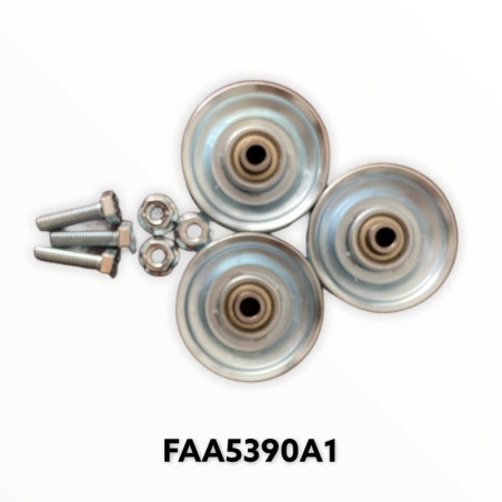 KIT DE 3 GALETS PORTE PAX - FAA5390A1