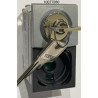 PULSADOR THYSSEN PM-6 C/LLAVE 11355 LED AZUL