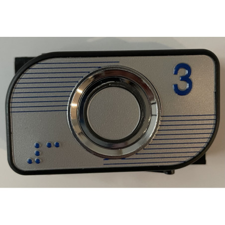 10075262 -- PULSADOR THYSSEN B20 CABINA "3" LUMINOSO.