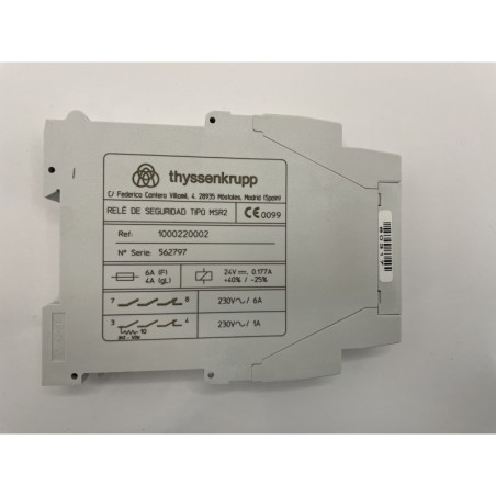 10077226 MODULE DE SECURITE THYSSEN MSR2
